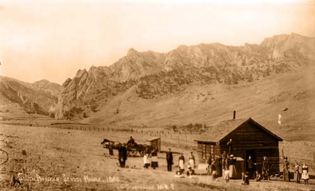 South Boulder School House, 1888