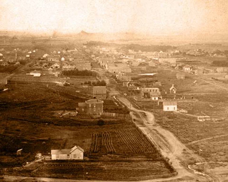 Boulder City from the West, 1890s