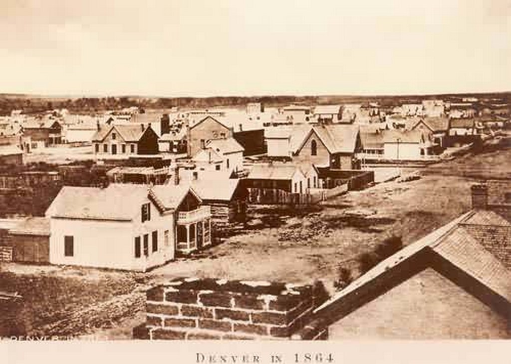 Pearl Street, Boulder City, looking east, 1865