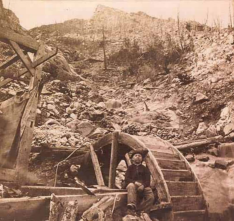 The Terrible Load on Brown Mountain, Near Idaho Springs, 1867