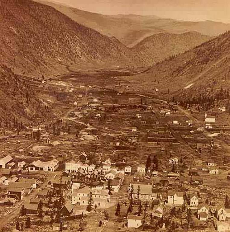 Georgetown, Looking Eastward, 1867