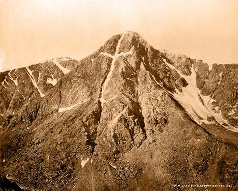 Mount of the Holy Cross as Photographed by William Henry Jackson, 1869