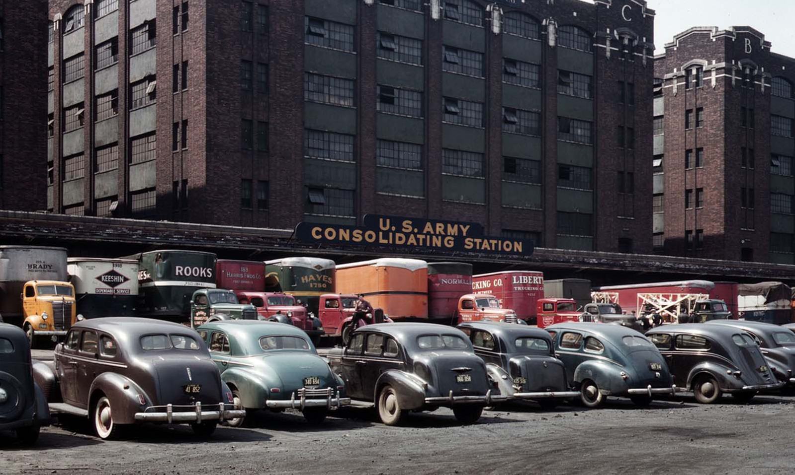 Chicago Rail yards 1940s