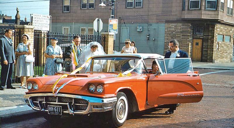people with 60s cars