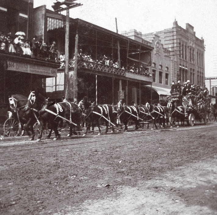 Fort Worth Parade, 1895