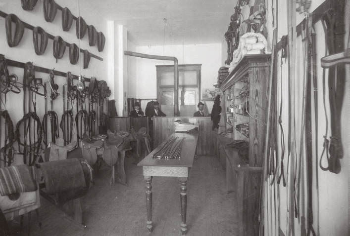 Fort Worth Saddle Shop, 1890