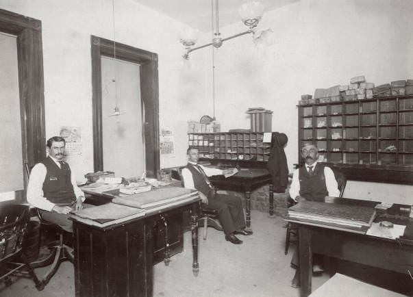 John W. Bondurant's Office, 1894