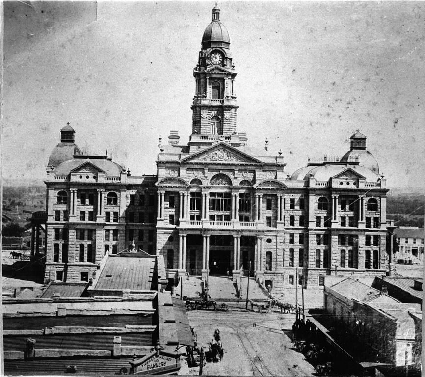 Tarrant County courthouse, 1896