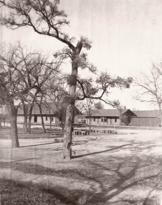 Cotton Belt Railroad Depot, 1896