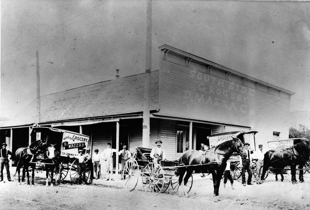 Southside Grocery, Fort Worth, Texas, 1880