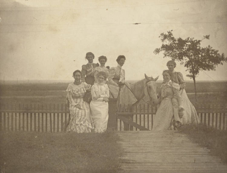 Women with Horse, 1895