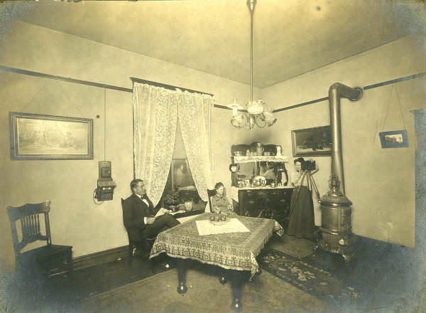 Interior of E.T. Bergin Home