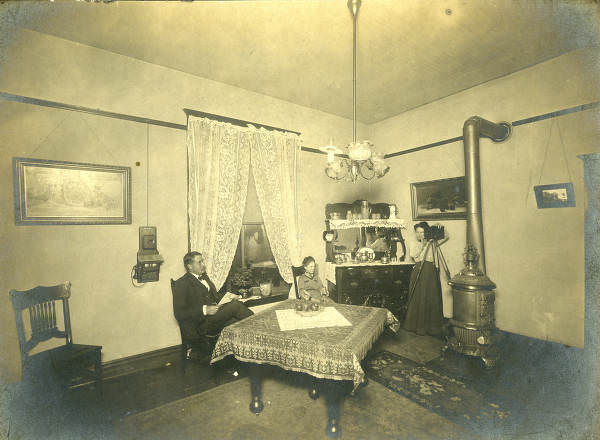Interior of E.T. Bergin Home