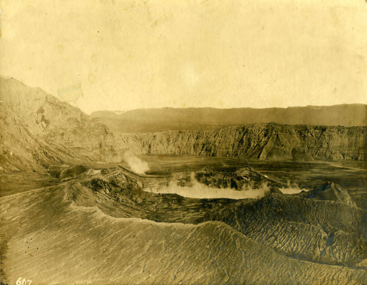 Philippine Volcano, 1899