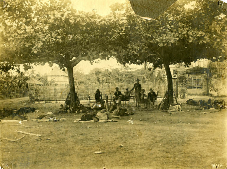 Troops at Rest, 1899