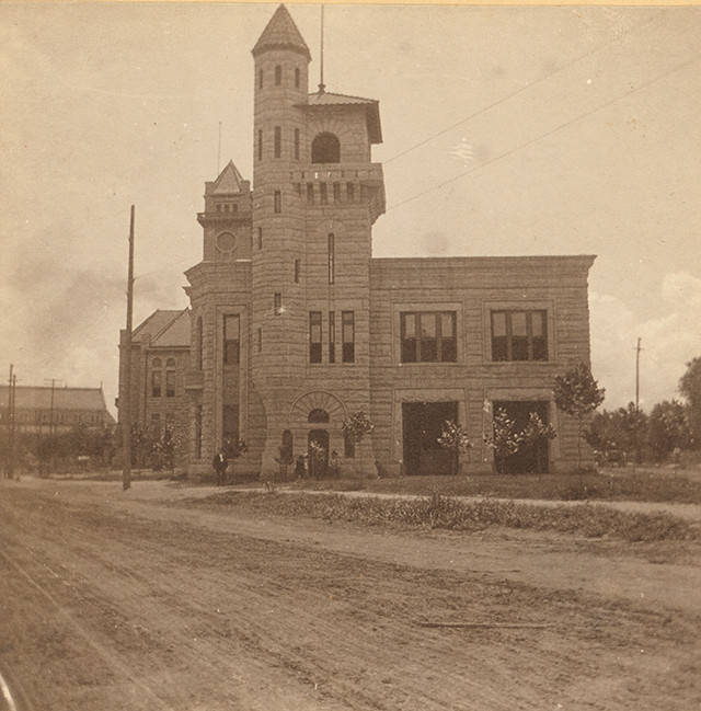 Fire Hall and City Hall, 1899