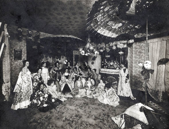 Ella Hogsett's Japanese Reception, 1899