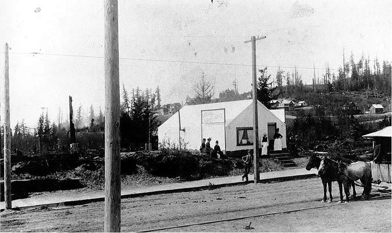 1st Ave. near Mercer Street, 1888