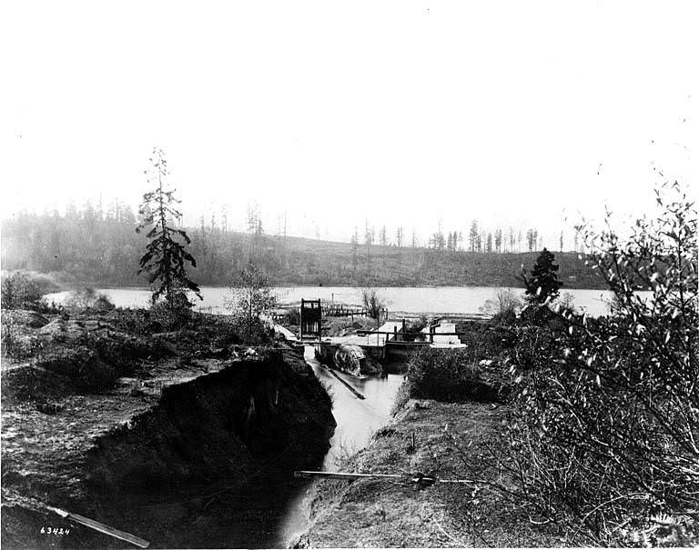 Montlake Ditch, 1890