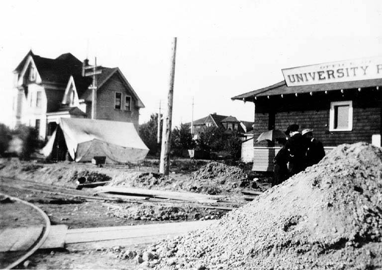 Northwest corner of N.E. 45th St. and University Way N.E., 1888