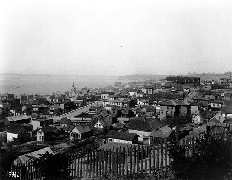 Panorama looking northwest, 1890