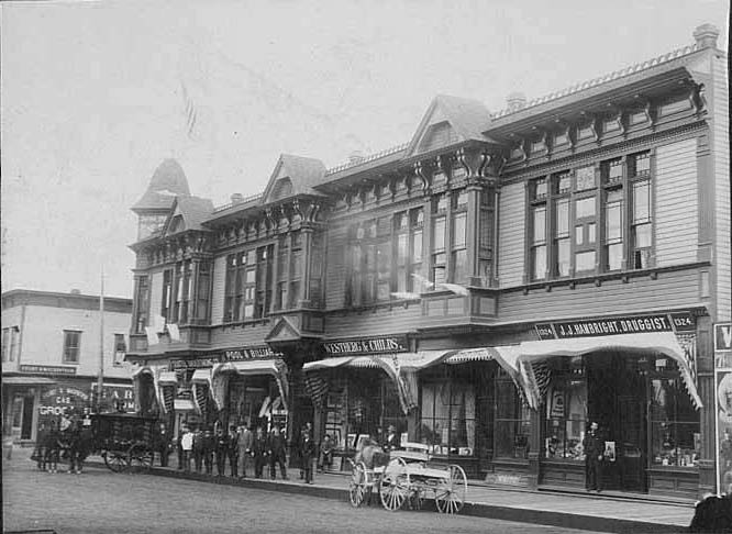 Plummer Block at 3rd Ave. and Union Street, 1891