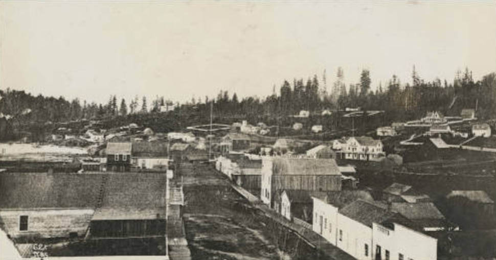 1st Ave. S. north from S. Washington Street, 1870