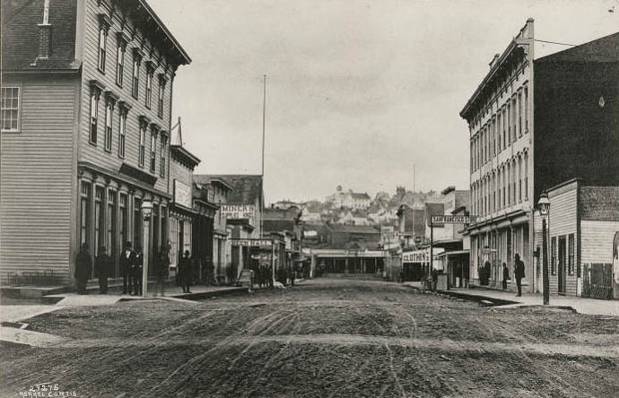 1st Ave. north from Main Street, 1879