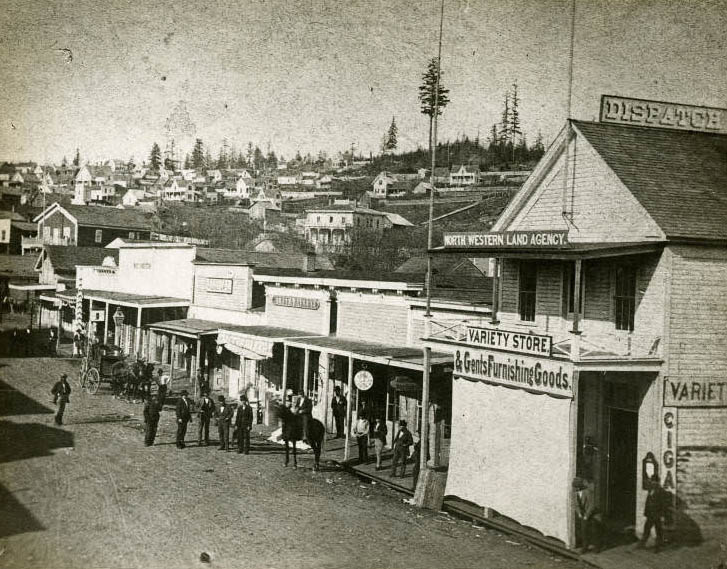 1st Avenue. S. between S. Washington St. and S. Main Street, 1870