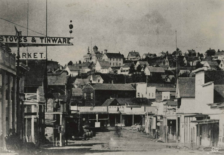 1st Ave. S. north from S. Main Street, 1871