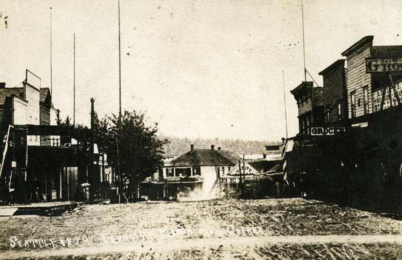 1st Ave. south from Cherry Street, 1874