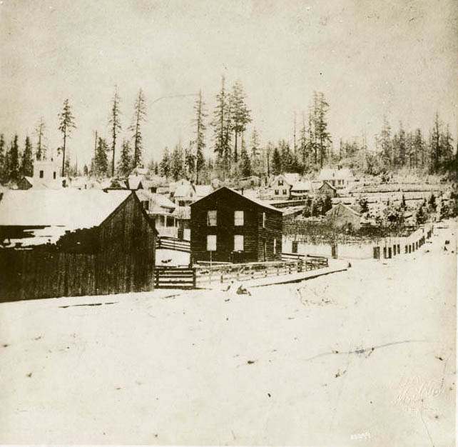 Boren House at 2nd. Ave. and Cherry Street, 1870