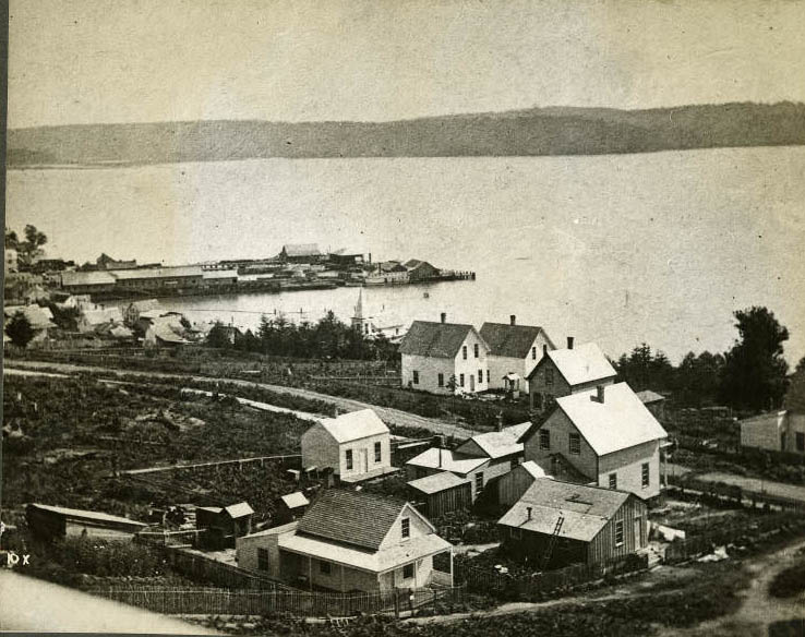 View from 3rd Ave. and Seneca Street, 1875