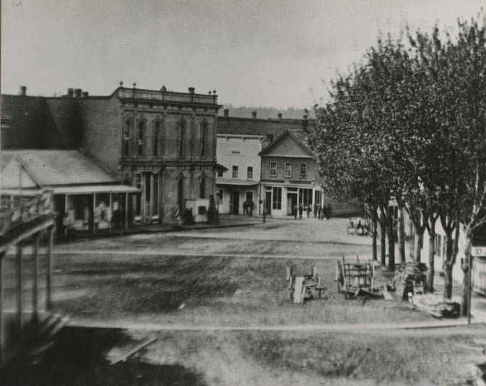 James Street and Yesler Way., 1880