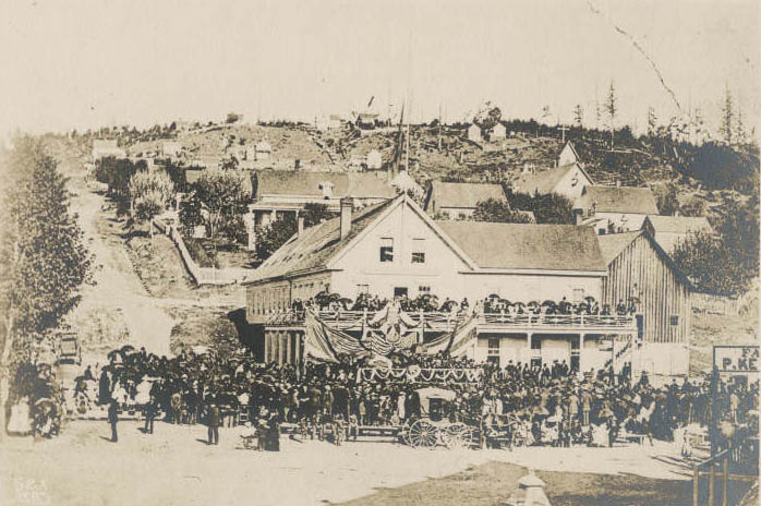 President Garfield Memorial Service at Occidental Hotel, September 26, 1881