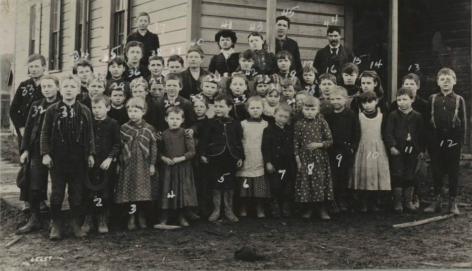Class of South Park School, 1888