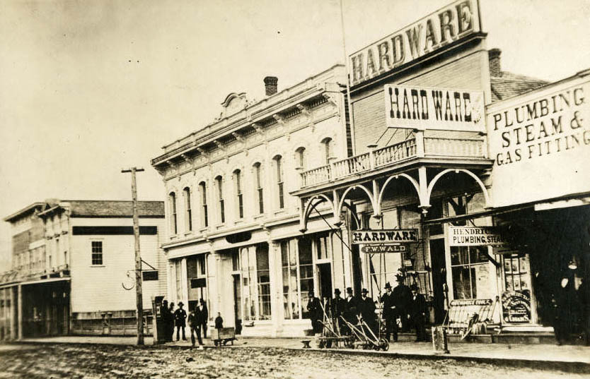 1st Ave. between Cherry and Columbia St., 1880