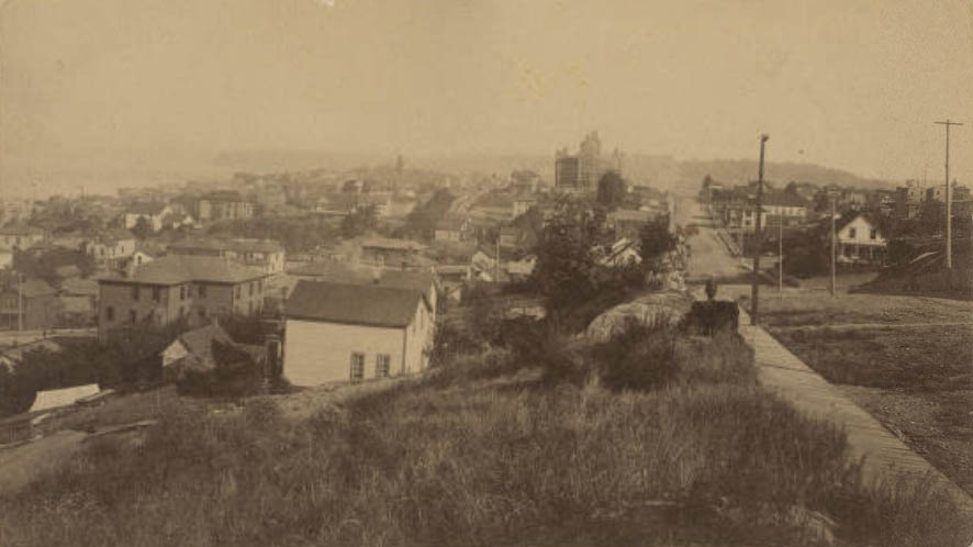 7th Ave. north from near Jefferson Street, 1890