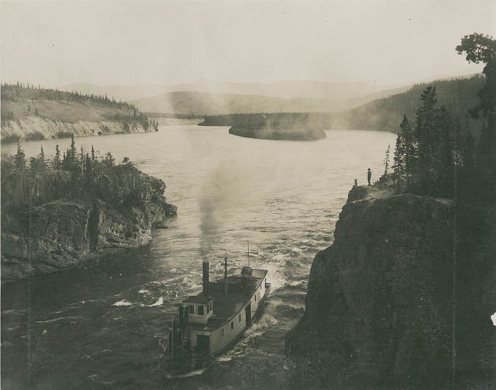 Joseph Closset" stern wheeler on Yukon River, 1899