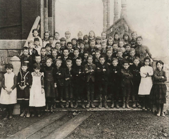 Class of South School, 1890