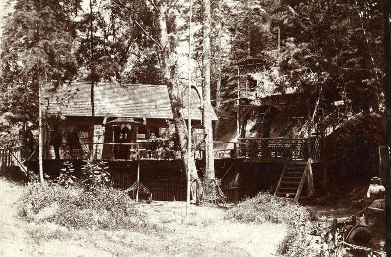 Old bicycle path, 1895