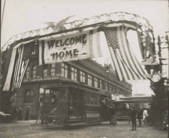 Spanish American War homecoming, November 4, 1899