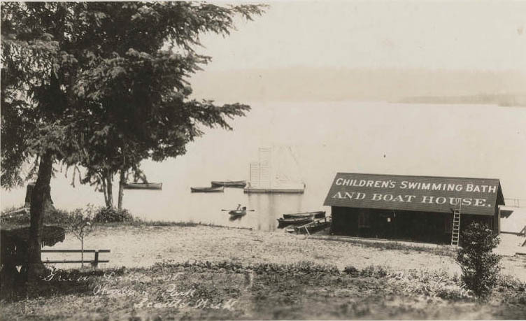 Woodland Park boathouse, 1891