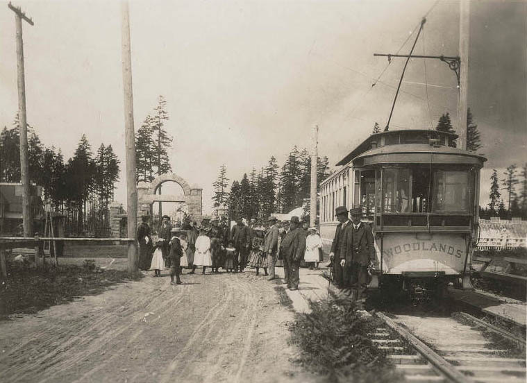 Woodland Park Street Car, 1891