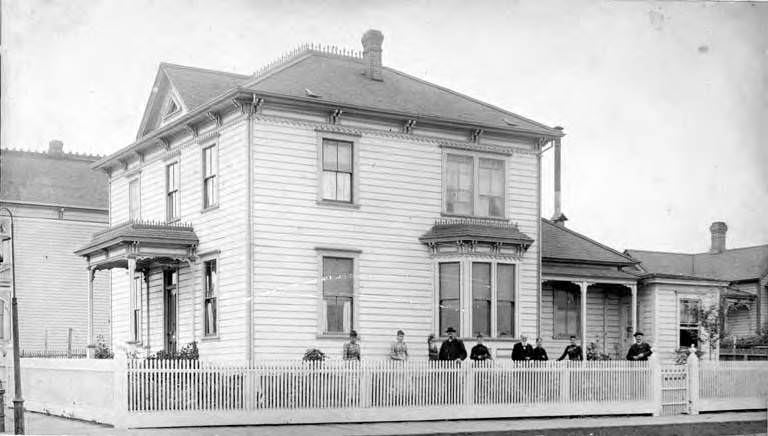 David Judkins' house, 522 Depot St. (later Denny Way), Seattle, 1890s