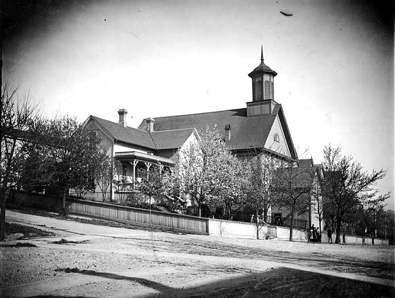 First Baptist Church, 4th Ave. and Cherry Street, 1890s