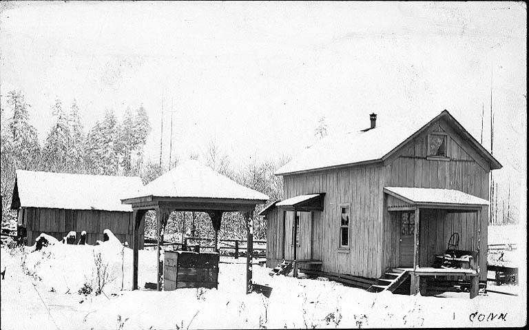 First house built between Park Junction and Woodland Park, 1899