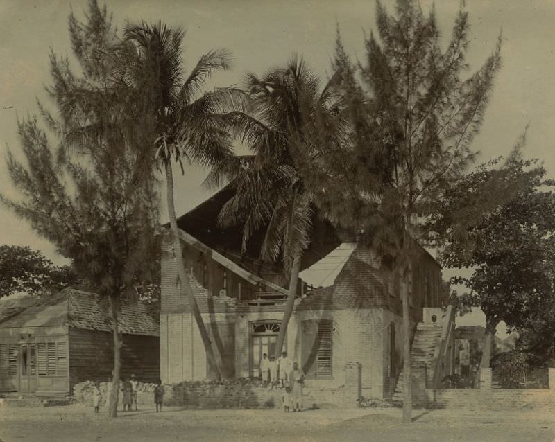 Wesleyan Chapel, Port Royal, Jamaica, 1907