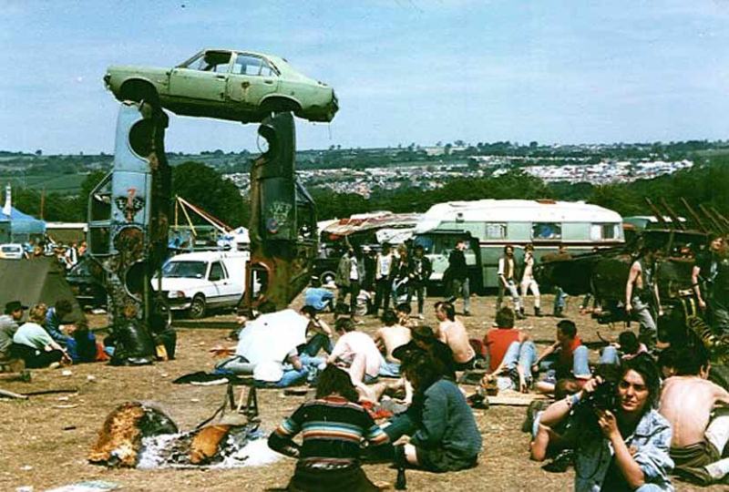 The Bizarre Artworks from Scrapped Cars by the Mutoid Waste Company from the 1980s