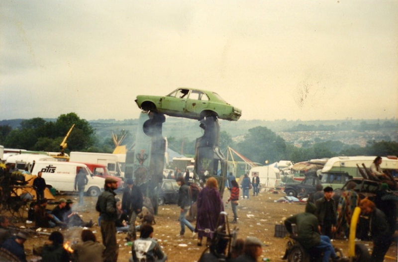 The Bizarre Artworks from Scrapped Cars by the Mutoid Waste Company from the 1980s